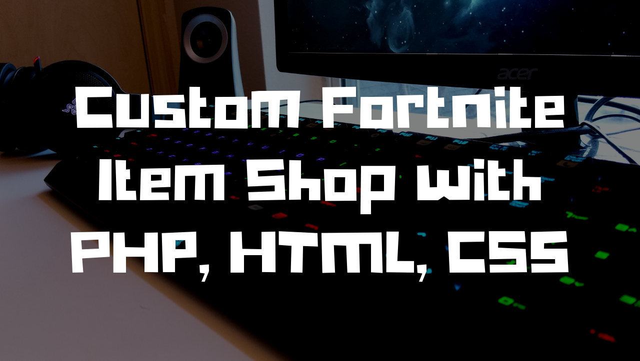 fortnite item shop