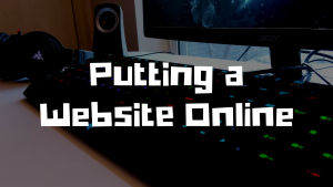 putting a website online
