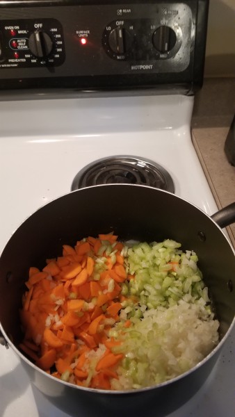 Add Chopped Vegetables