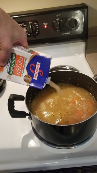 Add 64oz Chicken Broth