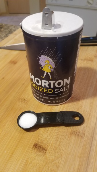 Add 2 Teaspoons Salt