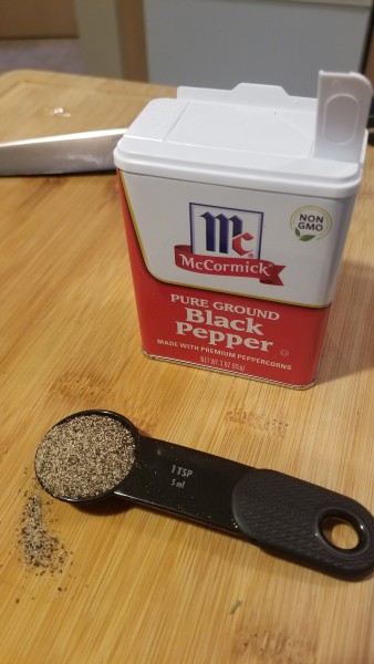 Add 1 Teaspoon Pepper