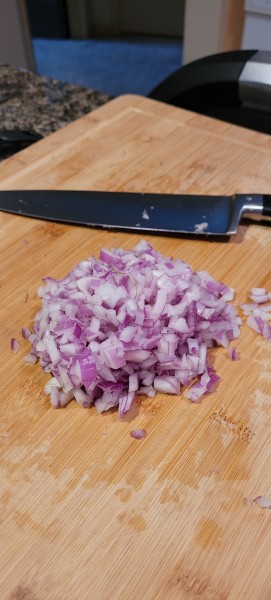 MInce Red Onion