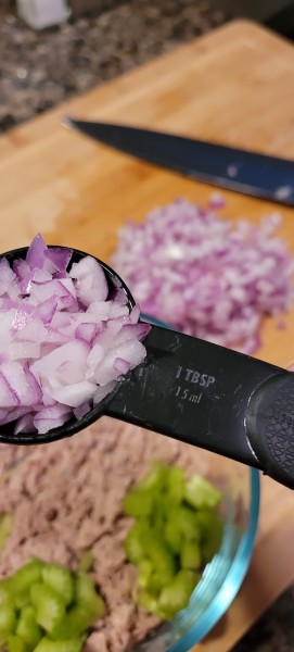 Add 2 TBSP Red Onion