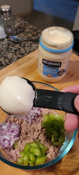 Add 2 TBSP Mayo