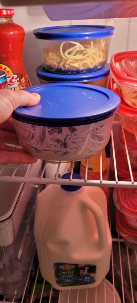 Cover and Place in Fridge for 30 min