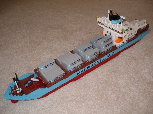 Maersk Sealand Lego Model