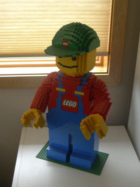 Giant Lego Man Lego Model