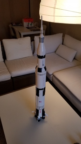 Saturn V Lego Model