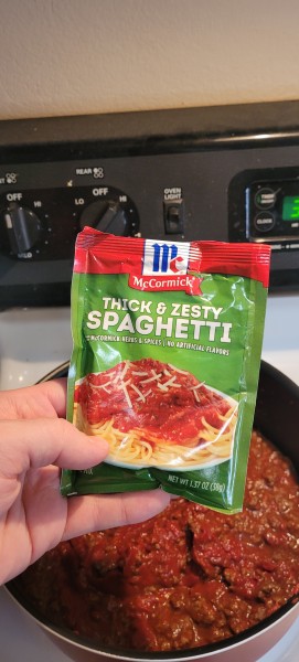 Add the Seasoning Mix Packet