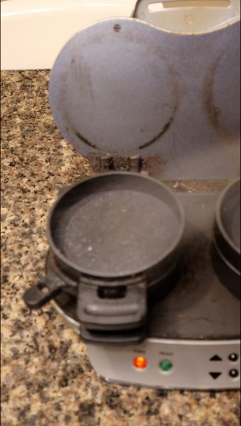 Spray Top Half with Pam